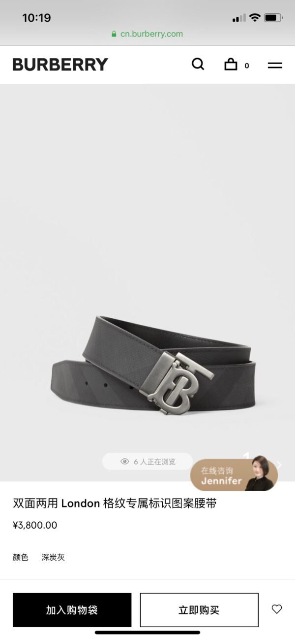 BRBRY Belt AAN - immagine 2
